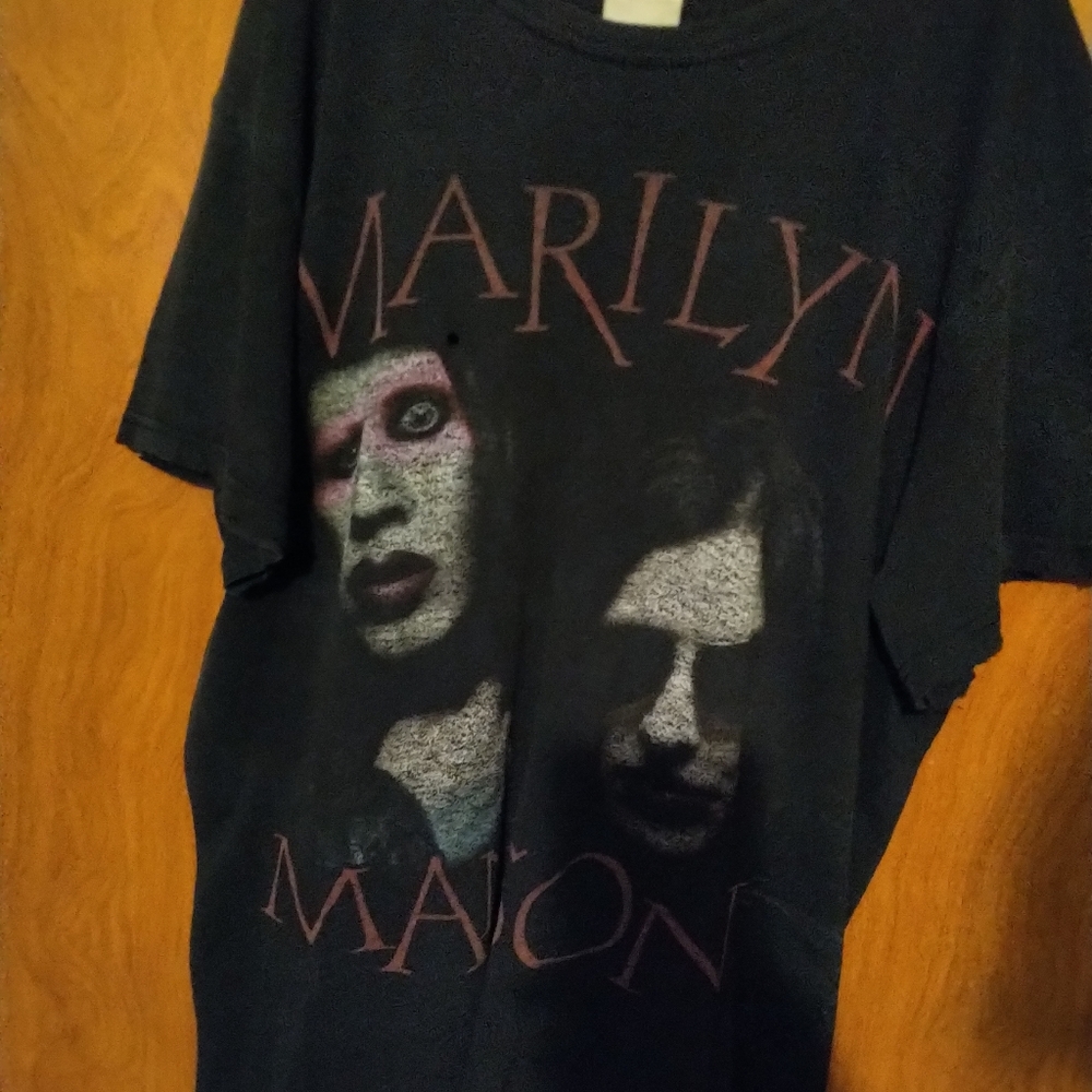 Marilyn Manson 2008 vintage band shirt concert